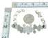 Turquoise And Authentic Sterling Silver Southwest Jewelry Link Bracelet VX64897